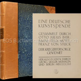 Bierbaum, Otto Julius: -Deutsche Kunstspende.