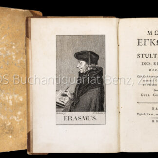 Erasmus, Desiderius: -Morias enkomion.