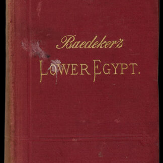 Baedeker, Karl: -Egypt.