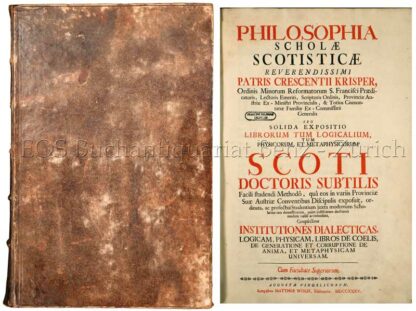 Krisper, Crescentius: -Philosophia scholae Scotisticae ...