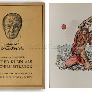 Horodisch, Abraham: -Alfred Kubin als Buchillustrator.