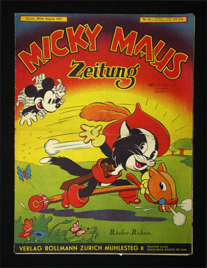 Disney, Walt: -Micky Maus Zeitung. - Nummer 15.