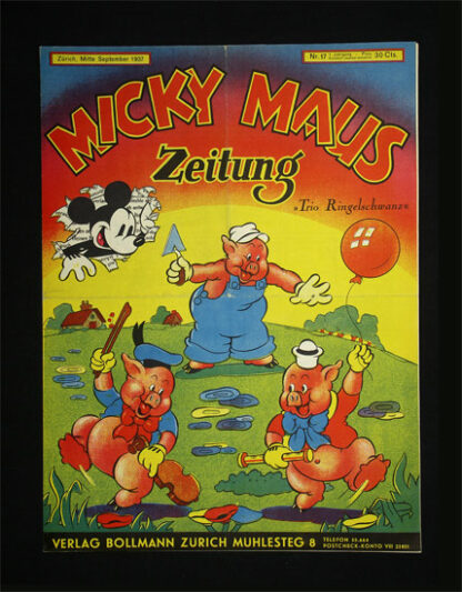 Disney, Walt: -Micky Maus Zeitung. - Nummer 17.