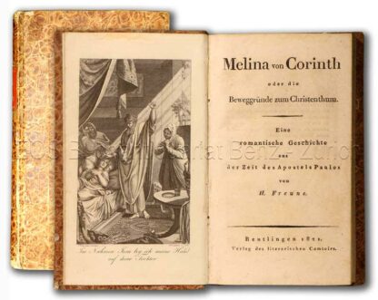 Neuffer, Gottfried Heinrich: -Melina von Corinth oder die Beweggründe zum Christentum.