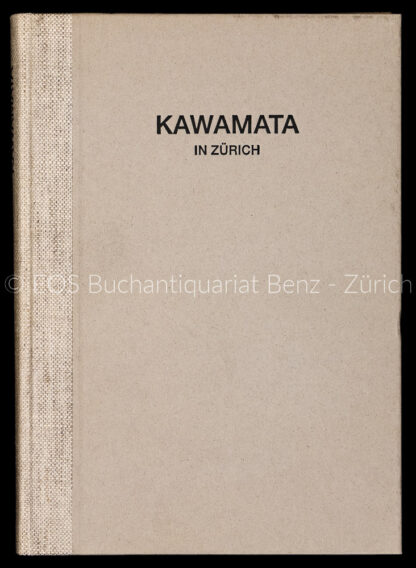 Kawamata, Tadashi: -Kawamata in Zürich (Deckeltitel).