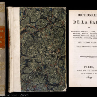 Verger, Vitcor: -Dictionnaire de la fable