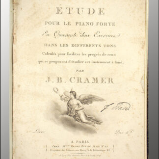 Cramer, Johann Baptist: -Etude pour le piano forte en quarante deux exercices