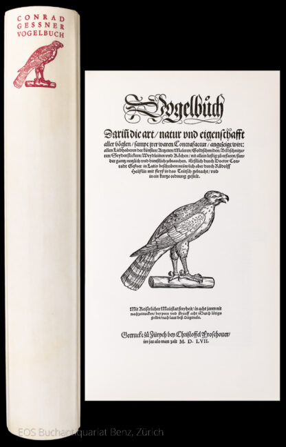 Gessner, Conrad: -Vogelbuch.