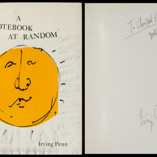 Penn, Irving: -A notebook at Random.