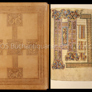 Duft, Johannes u. Meyer, Peter (Hrsg.): -Die irischen Miniaturen der Stiftsbibliothek St. Gallen.