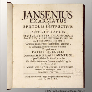 Paul "de Lyon": -Jansenius exarmatus