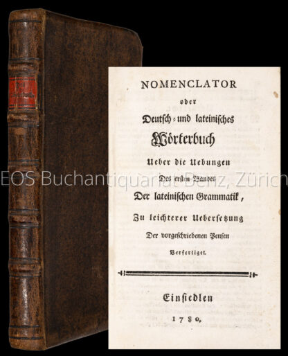 -Nomenclator oder Deutsch- und lateinisches Wörterbuch